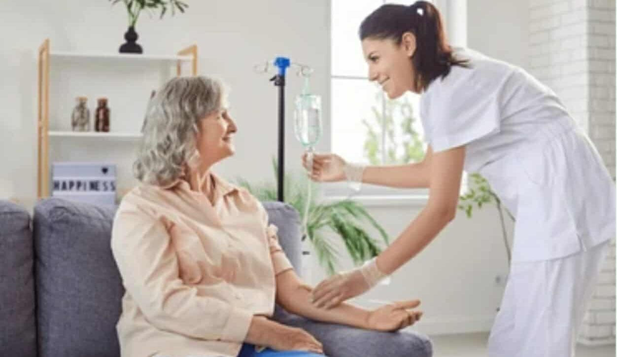 Infúziós kúra otthonában