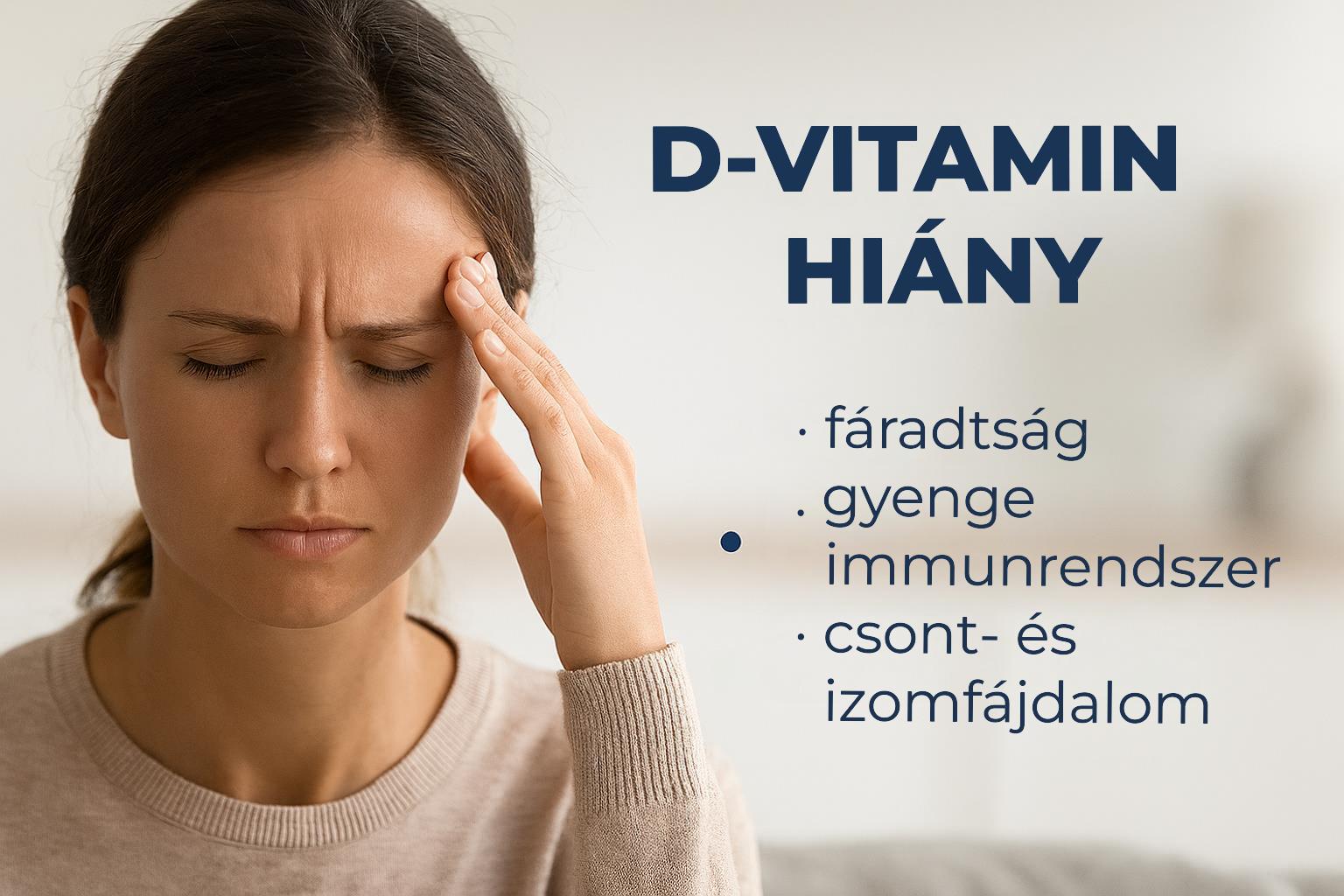 D vitamin hiány