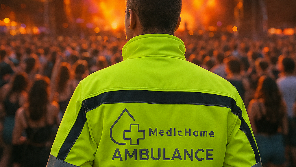 Rendezvények egészségügyi háttérbiztosítása - MedicHome